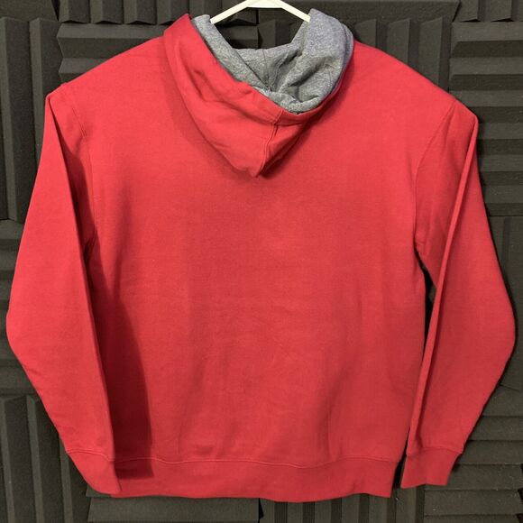 E5 ALABAMA CRIMSON TIDE NCAA FLEECE PULLOVER HOODIE Size Large Brand New - Picture 2 of 6